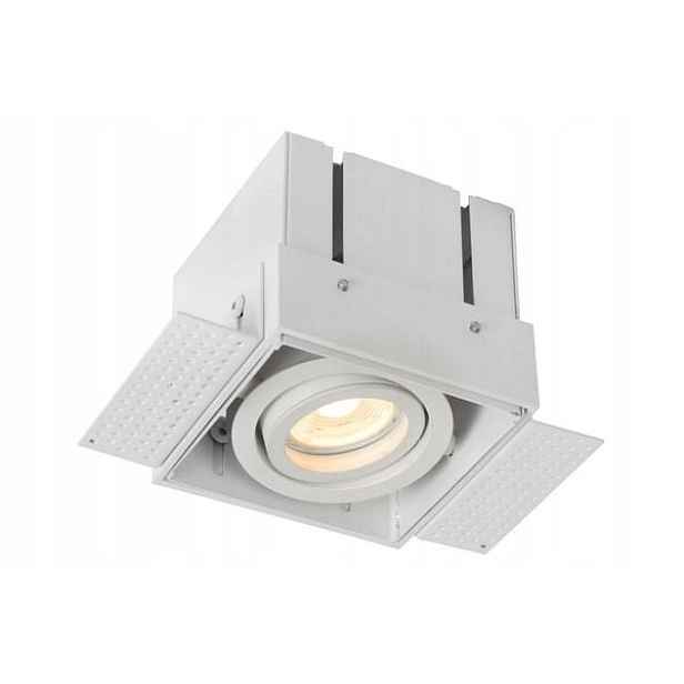 Lucide Trimless Stropní svítidlo Očko GU10 5W Bezrámečkové Bílé