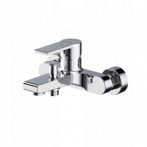 Nástěnná vanová baterie Verso s přepínačem, chrom (S951-402) /sm/