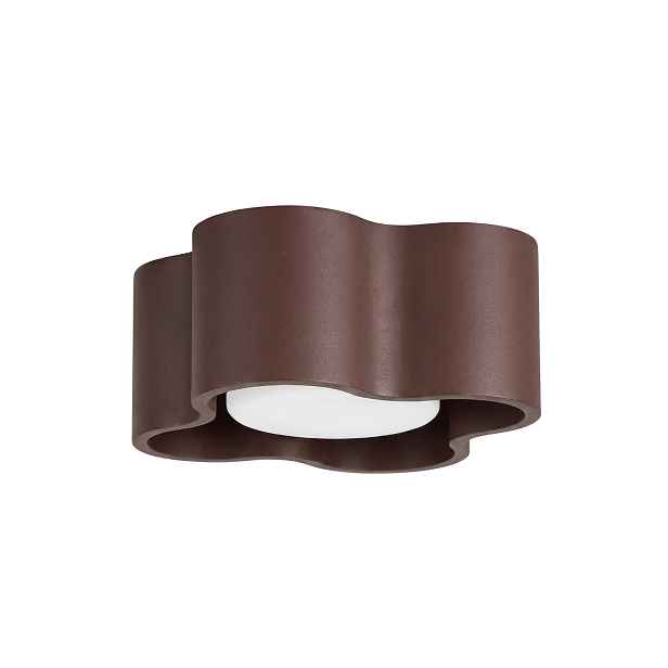 Sollux Lighting stropní spot ovio hnědý 1xgx53 10w