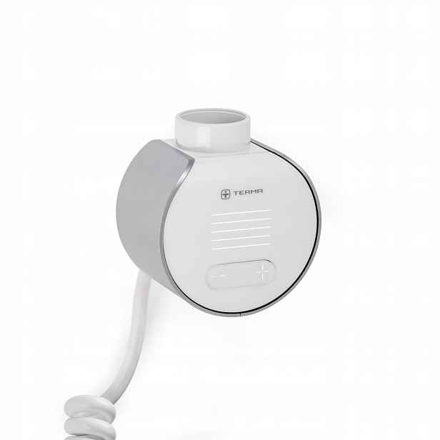 Terma ohřívač Veo Bílý přední/stříbrný kryt Wi-fi spirálový kabel zástrčka