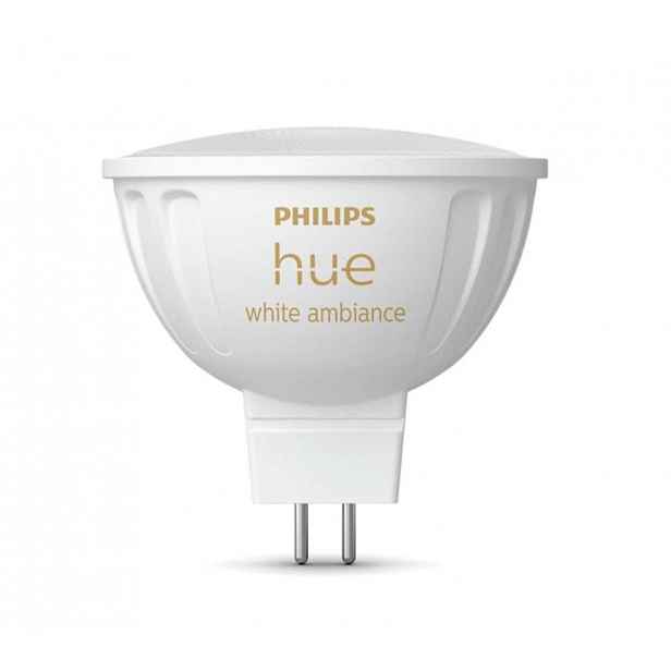 Philips Hue Smart žárovky - Chytrá LED žárovka GU5,3, MR16, 5,1 W, stmívatelná, bílé světlo 929003575201