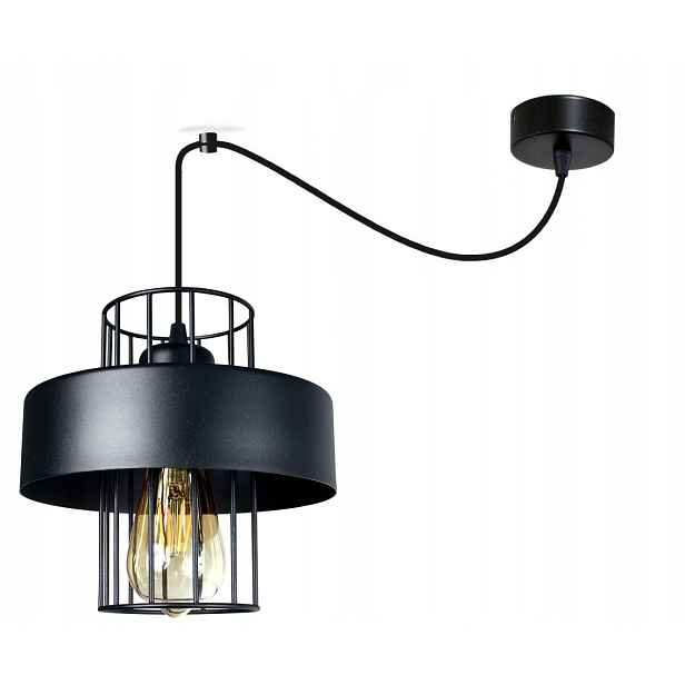 Závěsná lampa Loft bílá zlatá lustrová stropní lampa do obývacího pokoje lustry