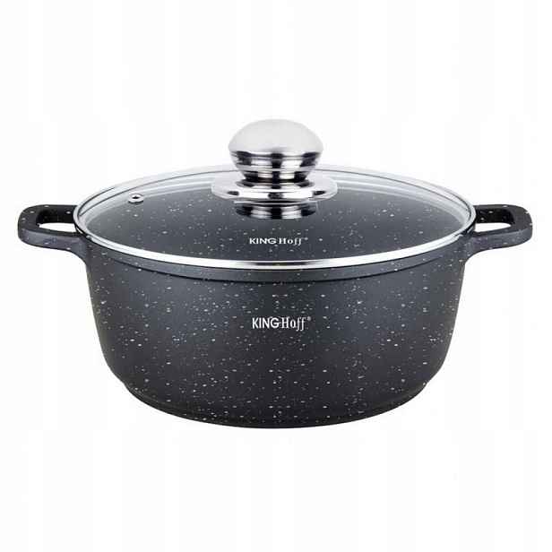 Kinghoff Hrnec 24CM 45L KH1595 Do Kuchyně Plyn/indukce Povrchová Úprava