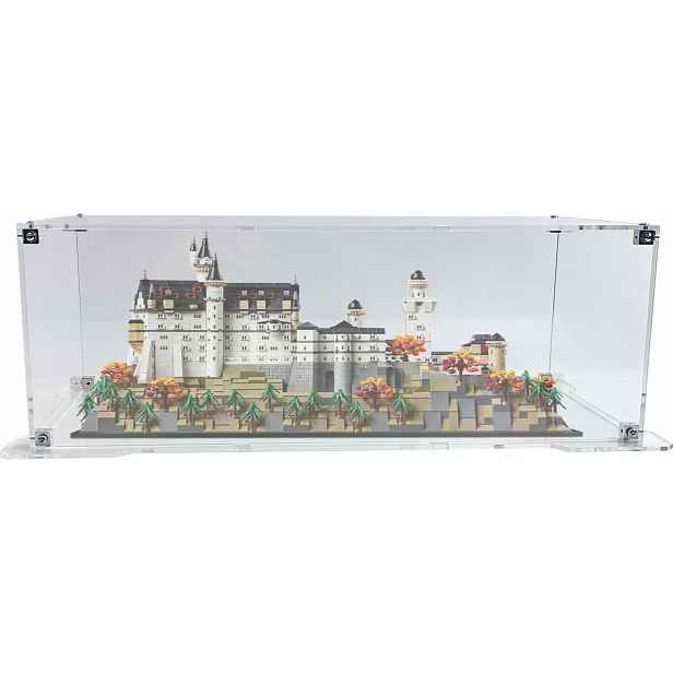 Vitrína s podstavcem pro stavebnici Lego 21063 Architecture Zámek Neuschwanstein