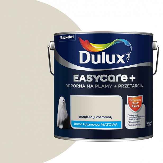 Dulux EasyCare Plus 2,5L Útulný krémový