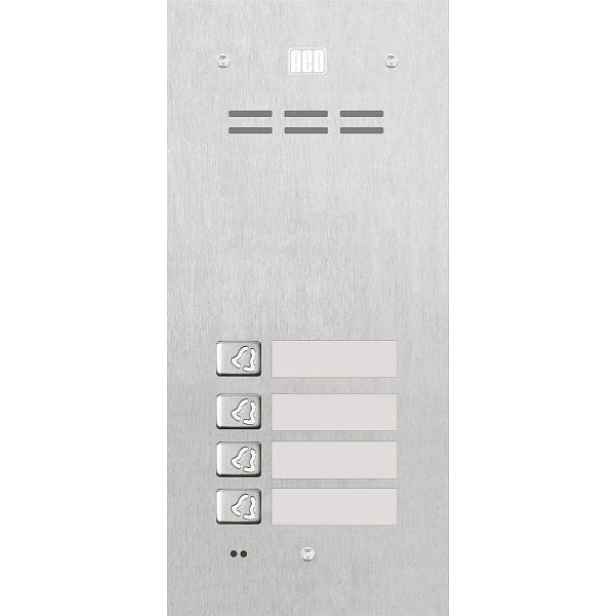 Aco FAM-P-4NPACC panel pod omítku 4-rodinný, čitelný.