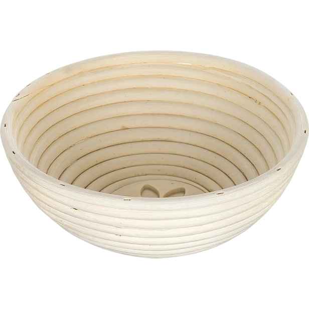 Banquet Ošatka kulatá na kynutí chleba Natural pr. 21 x v. 7,5 cm, kytička
