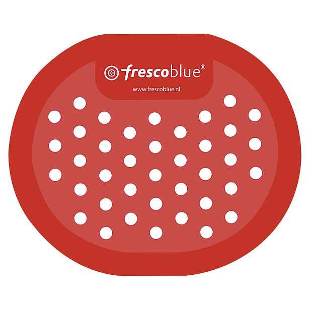 SCHWAB FRESCOBLUE sítko pro urinál 168x140 mm, červená