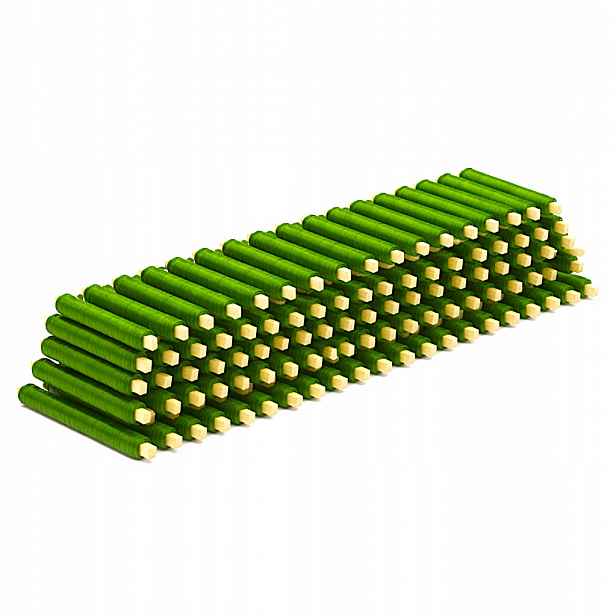 200ks Floristický drátek drátek na kolíčku zelený drát Velkoobchod 0,7 mm