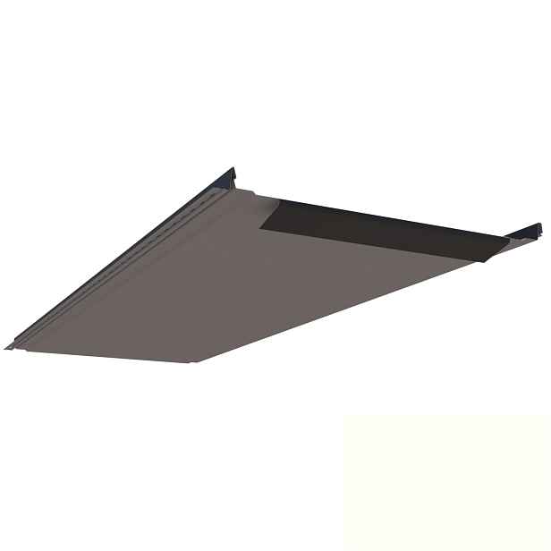 Krytina plechová LINEDEK 485 Flat SP 25 LESK 2W690 bílá BentCut