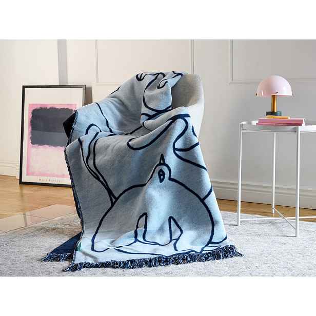 Deka Ptáci 150 x 200 cm bavlněná Mumla