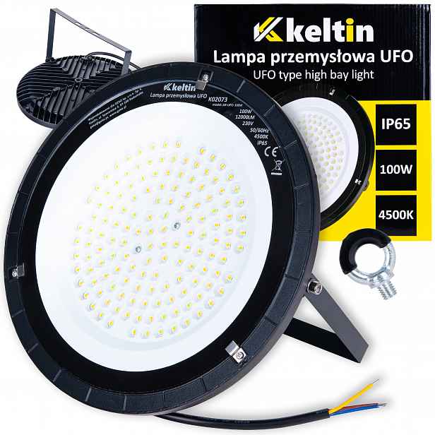 Led Průmyslová Lampa Ufo High Bay 100W 12000LM 4500K IP65