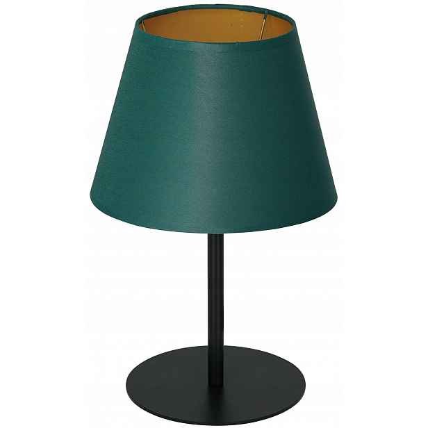 Stolní lampa Arden Zelená Zlatá vintage dekorativní lampa osvětlení