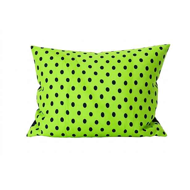 Bavlněný povlak na polštář COLAM GREEN 50x70 cm, zelený