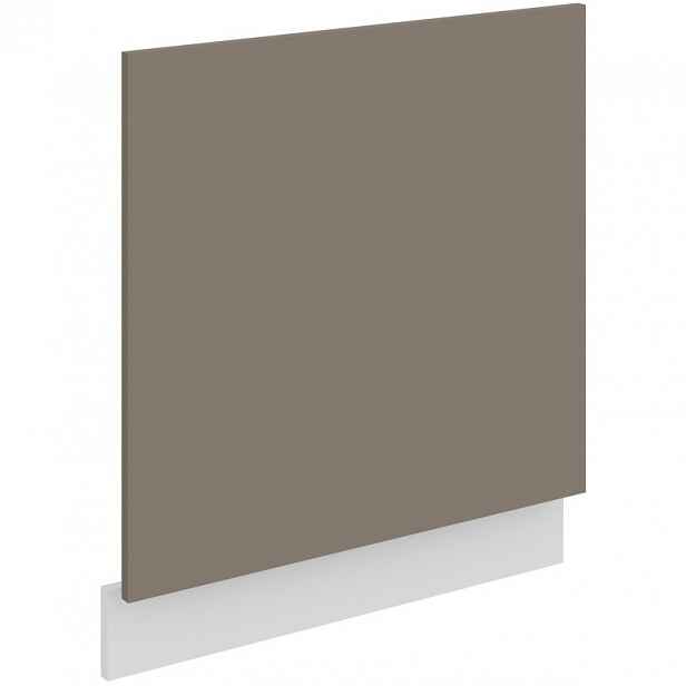 Dvířka pro vestavnou myčku LUNARA - 60x57 cm, tmavě béžové / bílé