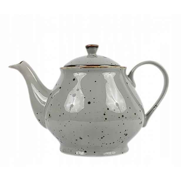 Cottage Grey Konvice/džbán Na Čaj/kávu 1.2 l Šedá Alumina Bogucice