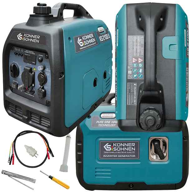 Könner & Söhnen Ks 2100i S Invertorový Elektrocentrál 2kW 4L 3,3KM