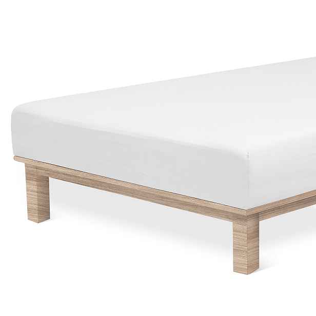 Prostěradlo Andrea Simone boxspring 180x200x35 bílé