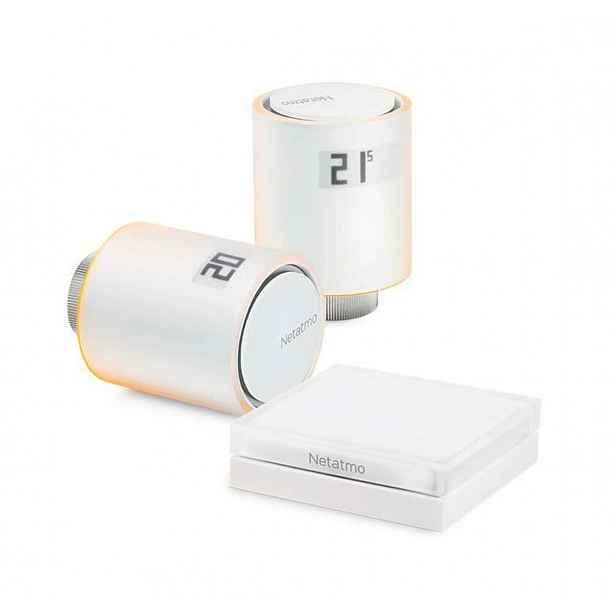 Netatmo - Termostatická hlavice Smart Radiator Valves, bílá, 2 ks NVP-EN