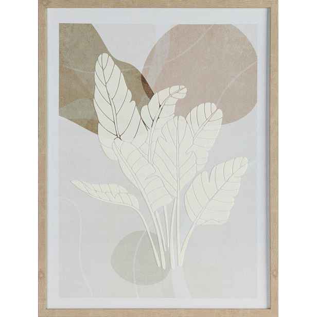 Obraz 602/B 45x60 cm botanická boho nástěnná dekorace do pokoje v rámu