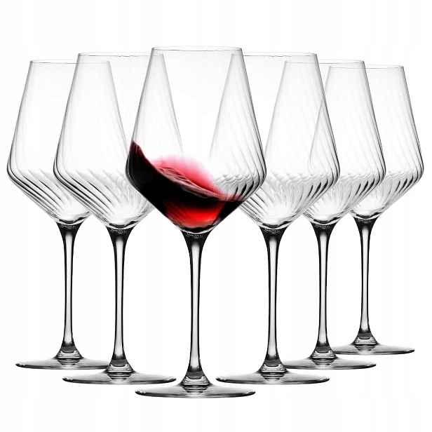 Skleničky na červené víno Krosno Avant-Garde Lumi Merlot Pinot Noir 6 Ks