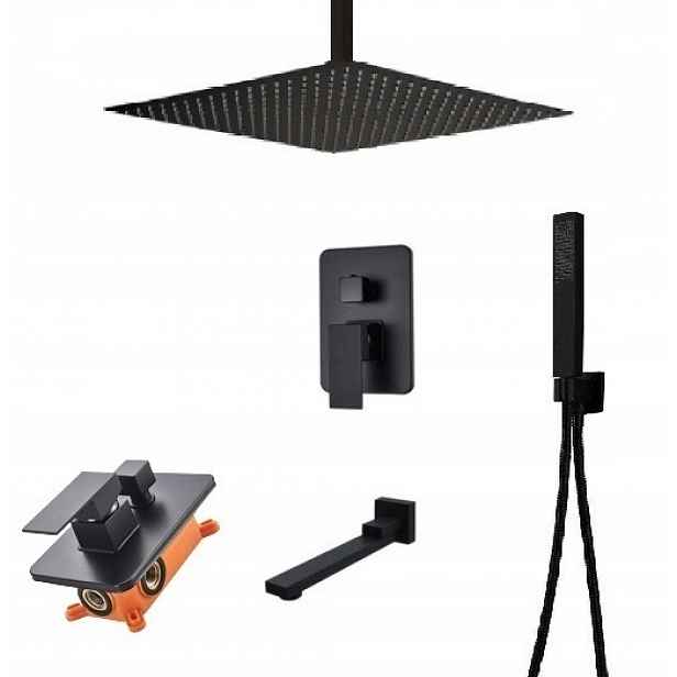 Sprchový set podomítková černá Bk 40 Box