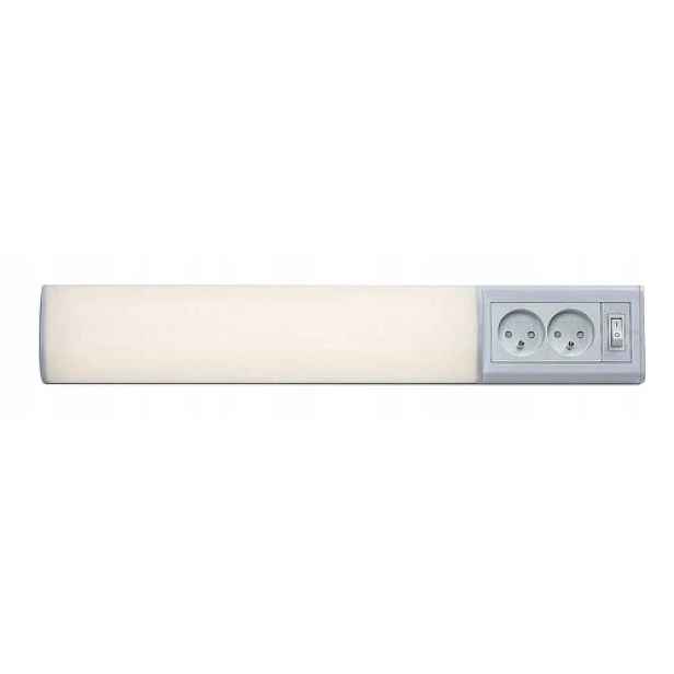 Bath 2E Led podlinkové svítidlo s vypínačem a 2x zásuvkou, 50 cm