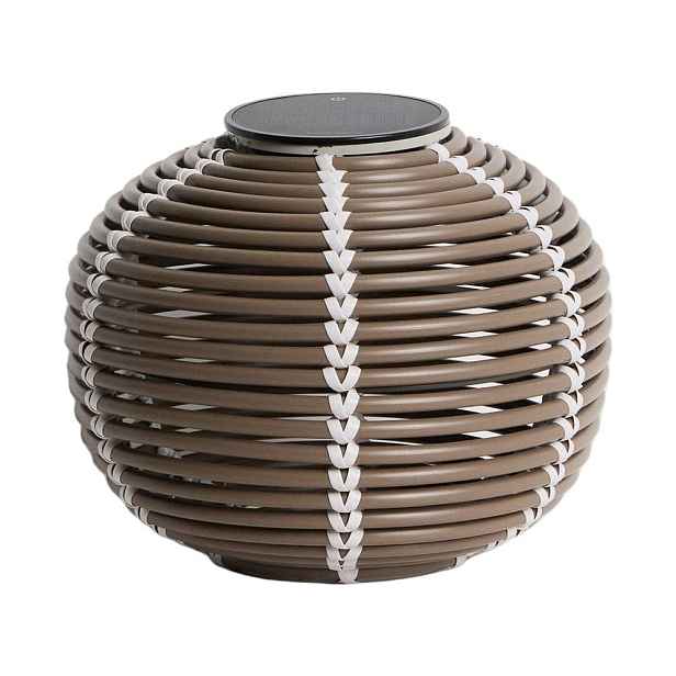 LED stolní /přenosné solární/na USB venkovní svítidlo ø 25 cm Garoina – Kave Home