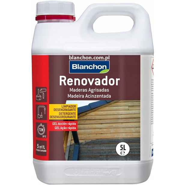 Odmrazovač dřeva a teras Blanchon Renovador 5L