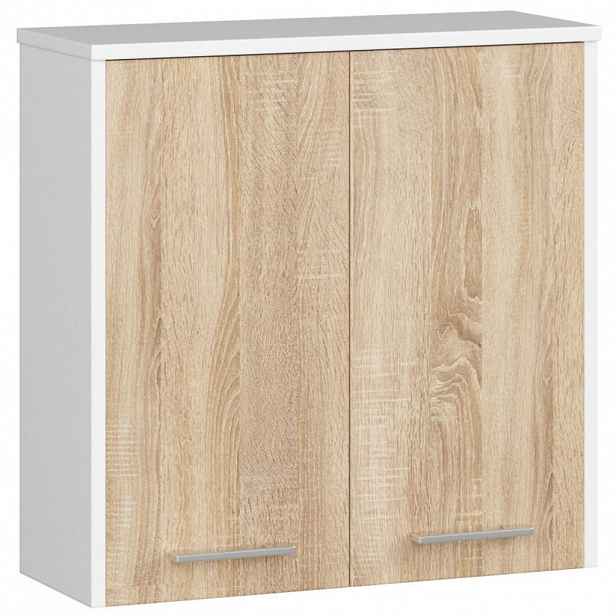 RAUMHIRSCH FURNITURE KOUZELNÍK Bílý, dub Sonoma 60/60/22,5
