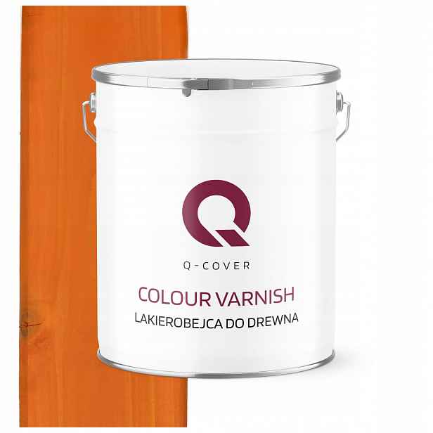 Lakovač Na Dřevo 3V1 Extra Lazura Oranžový Polomatný 5 L Ochranný