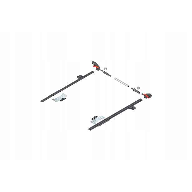 Blum ZS4.400MU Merivobox Boční stabilizace 400 mm KB=1400 mm, plný výsuv