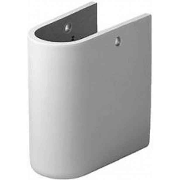 Duravit Starck 3 - Polosloup 17x29 cm, bílý 0865150000