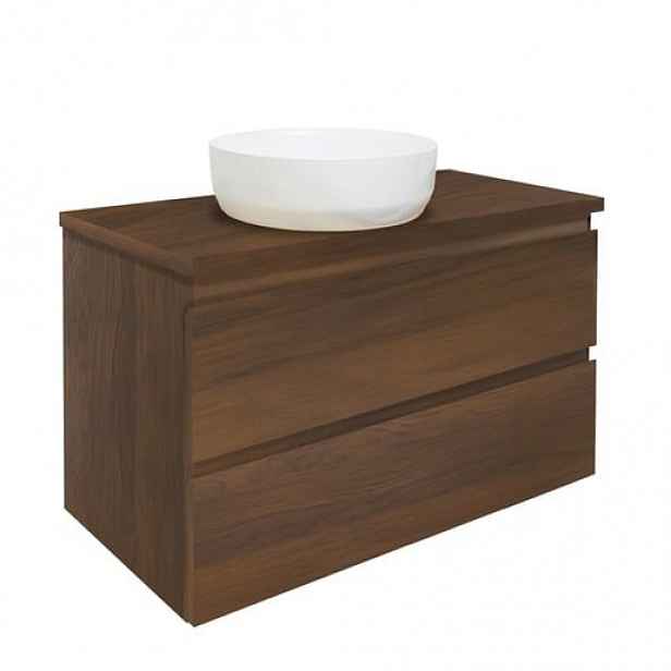 Koupelnová skříňka s krycí deskou SAT B-Way 59x50x45 cm ořech mat BWAY2100NUTDESK