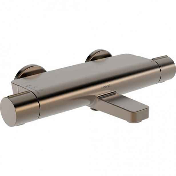 Hansa Optima vanová baterie s poličkou 150 mm broušený bronz 6513220181