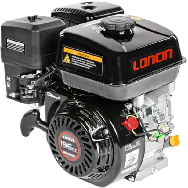 Motor Loncin G200F-W Horizontální Hřídel Kužel 20 MM 72 MM 196 CM3 4,1 Kw