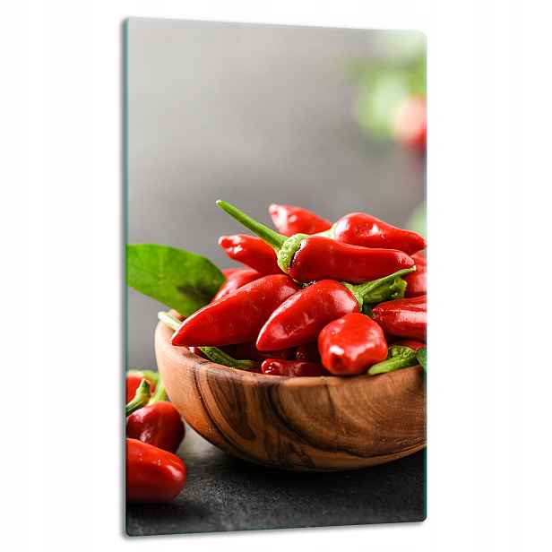 7v1 Skleněná Deska Panelová Deska 30x52 Chilli