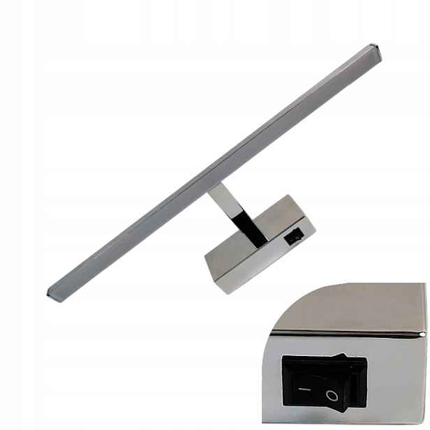 Koupelnové Led svítidlo 8W nad zrcadlo 40,5 cm, chrom