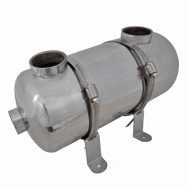 vidaXL Výměník tepla pro bazén 355 x 134 mm 40 kW
