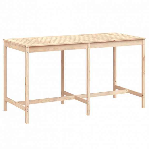 vidaXL Zahradní stůl 203,5 x 90 x 110 cm masivní borové dřevo
