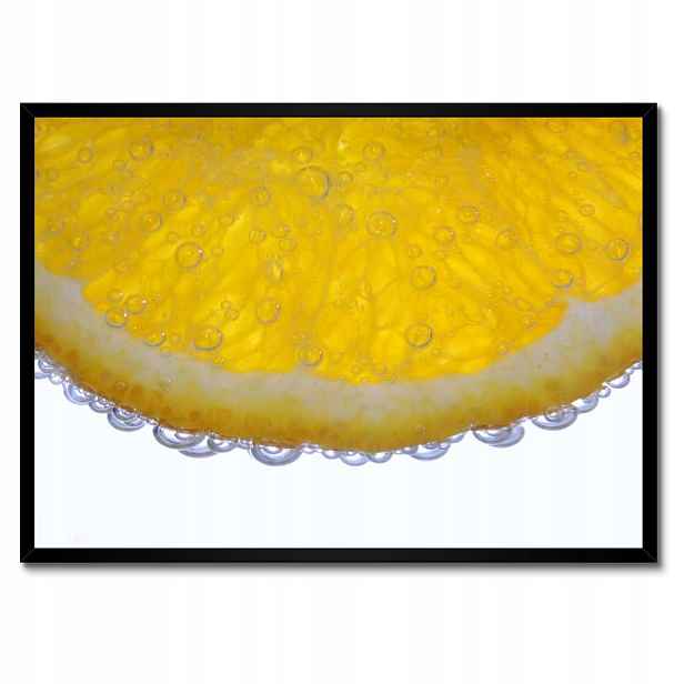 Plakáty v rámu 70x50 Citron ve vodě