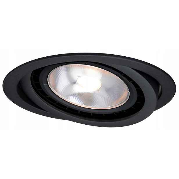 Kulaté Stropní Svítidlo Nero Černé pohyblivé GU10 Light Prestige