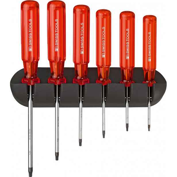 Sada šroubováků Torx T8-25 v nástěnném držáku Classic Pb Swiss Tools