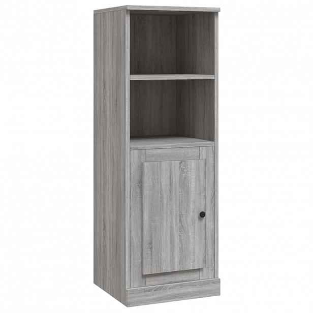 vidaXL Skříň highboard šedá sonoma 36 x 35,5 x 103,5 kompozitní dřevo
