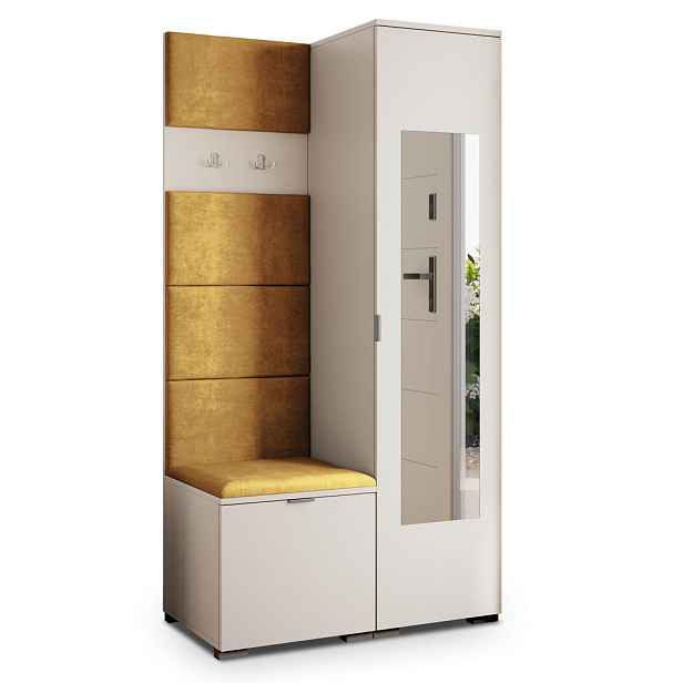 MASSENO MODERNÍ PŘEDSÍŇOVÁ SESTAVA VIRA, 95/181/51 cm, kašmírová