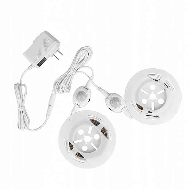 Led Pásek Pir Senzor Pohybu Do Skříně Nábytku Pod Postel 230V 2x 1,5m