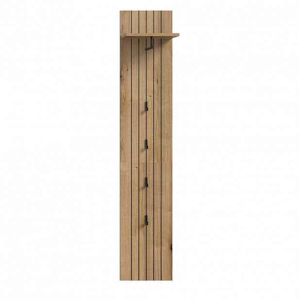 MID.YOU ŠATNÍ PANEL, barvy dubu, 31/160/27 cm
