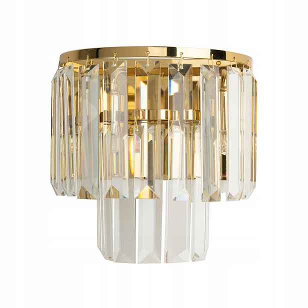 Nástěnná lampa Monaco Zlatá W0288 MaxLight