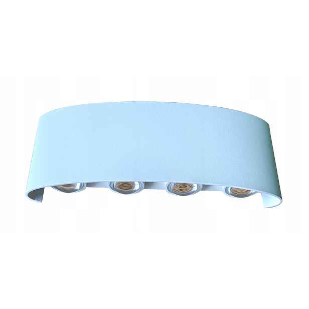 nástěnná Led lampa 8W voděodolná, teplá