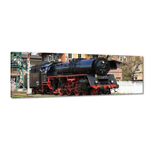 Obrazy 120x40 Přehlídka parníků Wolsztyn
